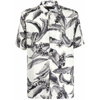 AllSaints Camisa com estampa de palmeira - Neutro
