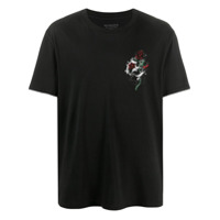 AllSaints Camiseta com estampa gráfica - Preto
