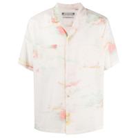 AllSaints floral-print Hawaiian shirt - Neutro