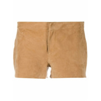 AllSaints Short cintura baixa Calix - Marrom