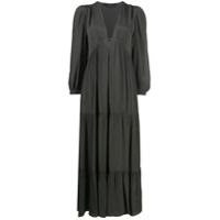 AllSaints Vestido acinturado com amarração - Cinza