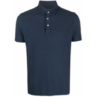 Altea Camisa polo mangas curtas com botões - Azul