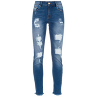 Amapô Calça jeans skinny cropped 'Tucson' - Azul