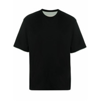 AMBUSH Camiseta com punhos contrastantes - Preto