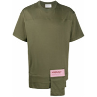 AMBUSH Camiseta de algodão com bolso - Verde