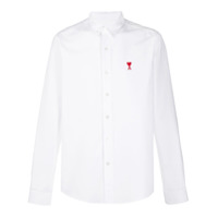 AMI Camisa Ami de Coeur com botões - Branco