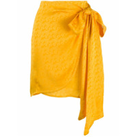 Andamane Saia Camilla com estampa floral - Amarelo