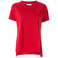 Andrea Bogosian T-shirt Samanta com recorte - Vermelho