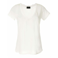Andrea Bogosian T-shirt Suva detalhe rendado - Branco