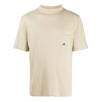Anglozine Camiseta com estampa contrastante posterior - Neutro
