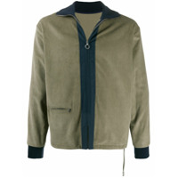 Anglozine Moseley corduroy zip jacket - Verde