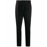 Ann Demeulemeester Calça cenoura cintura baixa - Preto