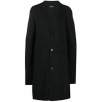 Ann Demeulemeester Cardigan mangas longas - Preto