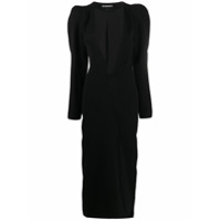 Ann Demeulemeester Casaco mangas bufantes - Preto