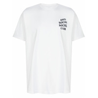 Anti Social Social Club Camiseta com estampa de logo - Branco