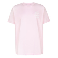Anti Social Social Club Camiseta com estampa de logo - Rosa
