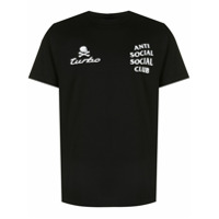 Anti Social Social Club Camiseta Turbo com estampa - Preto