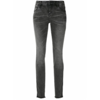 Armani Exchange Calça jeans super skinny - Cinza