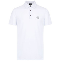 Armani Exchange Camisa polo com bordado - Branco