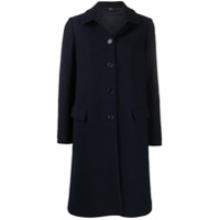 Aspesi Casaco com abotoamento simples de lã - Azul