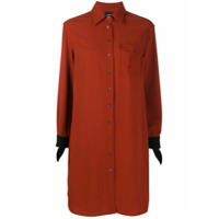 Aspesi Chemise com punhos contrastantes - Vermelho