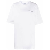 Balenciaga logo-print oversized T-shirt - Branco