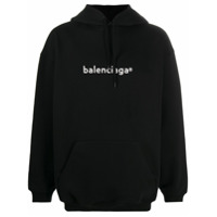 Balenciaga Moletom New Copyright com capuz - Preto