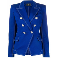 Balmain Blazer com abotoamento duplo - Azul
