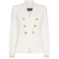 Balmain Blazer com abotoamento duplo - Branco
