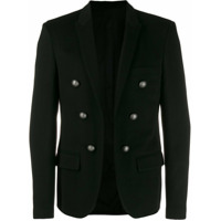 Balmain Blazer com aplicação de botões - Preto