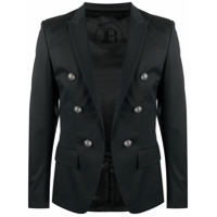 Balmain Blazer de alfaiataria com abotoamento duplo - Preto