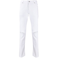 Balmain Calça jeans com cintura média - Branco