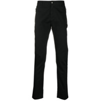 Balmain Calça slim com botões gravados - Preto