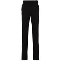 Balmain tuxedo-stripe tailored trousers - Preto