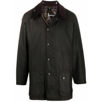 Barbour Casaco Beaufort com fecho de encaixe - Verde