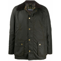 Barbour Jaqueta com gola contrastante - Verde