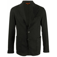 Barena Blazer com bolso e abotoamento simples - Preto