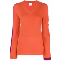 Barrie New Romantic cashmere V-neck pullover - Amarelo