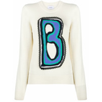 Barrie Suéter de cashmere Classic B - Branco