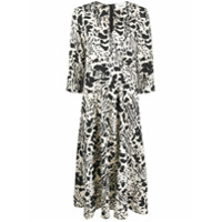 Ba&Sh Vestido com estampa abstrata Olga - Preto