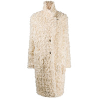 Baum Und Pferdgarten Casaco mangas longas com pelos - Branco