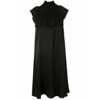 Baum Und Pferdgarten Vestido midi com jabô - Preto