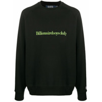 Billionaire Boys Club Moletom decote careca com bordado de logo - Preto
