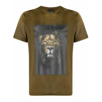 Billionaire Camiseta de algodão com estampa de leão - Verde