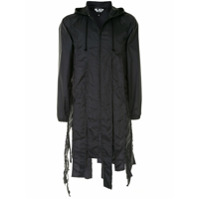 Black Comme Des Garçons Parka oversized - Preto