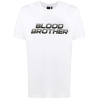 Blood Brother Camiseta Opal com estampa de logo - Branco