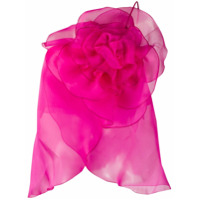 Blumarine Blusa ombro a ombro com estampa floral - Rosa