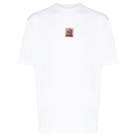 Boramy Viguier patch-detail short-sleeve T-shirt - Branco