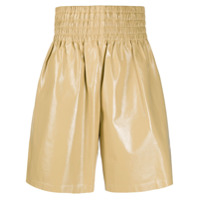 Bottega Veneta Bermuda com cós elástico - Amarelo