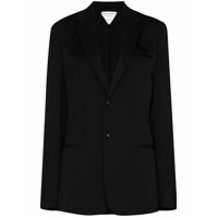 Bottega Veneta Blazer com abotoamento simples - Preto